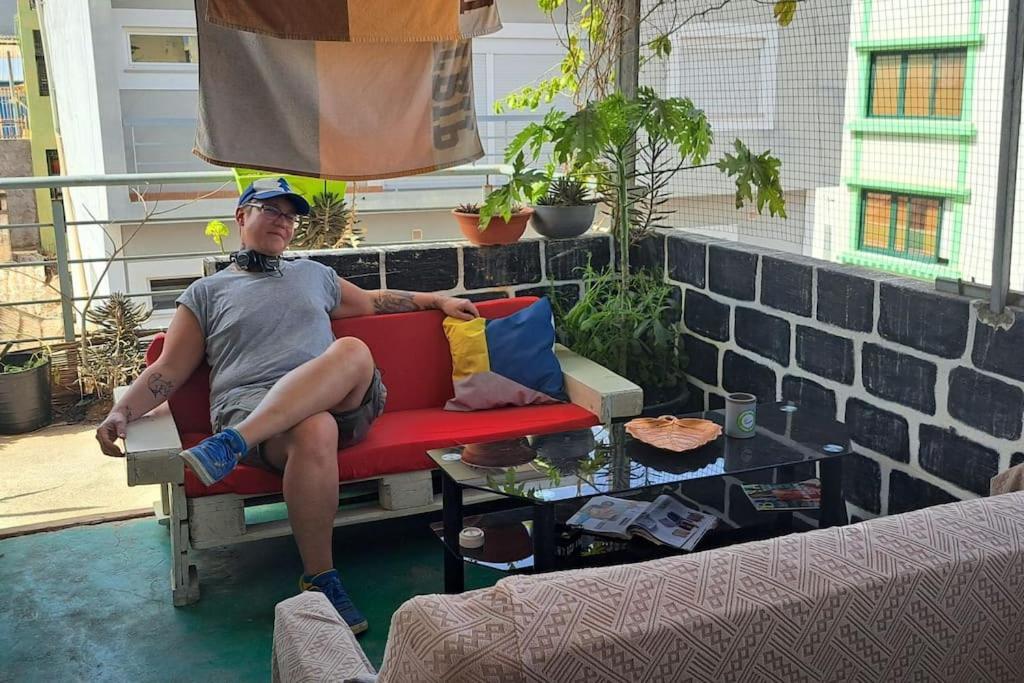 In The Heart Of Praia - Family B&B Bagian luar foto